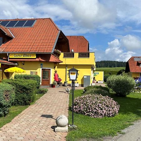 Hotel Gasthof Seeblick Zeutschach Exterior foto